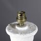 Large vintage ceramic lamp base brutalist West Germany 1960s