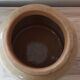 Large glazed stoneware pot
