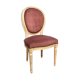 Pink medallion armchair
