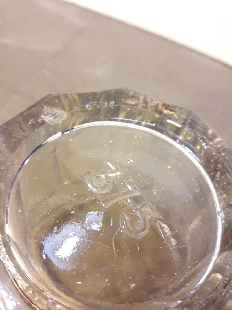 Jam jar XIXth glass -