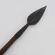 African tribal art. Spear tip. African spear. Gabon. 70s