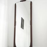 Large mirror on restored wooden frame to install 1950
