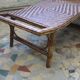 Chair long vintage rattan
