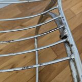 Gastone Rinaldi for Rima “Sabrina” chairs. tubular structure in chromed metal. work from the 70s. used condition. (bites, welding under one foot)