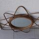 Miroir en rotin, 55 cm