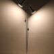 Danish modern design double spot floor lamp / reading lamp / aluminum / 1970s-1980s