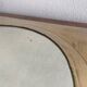 Square brass mirror