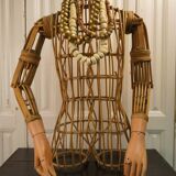 Artisan Rattan Mannequin Bust