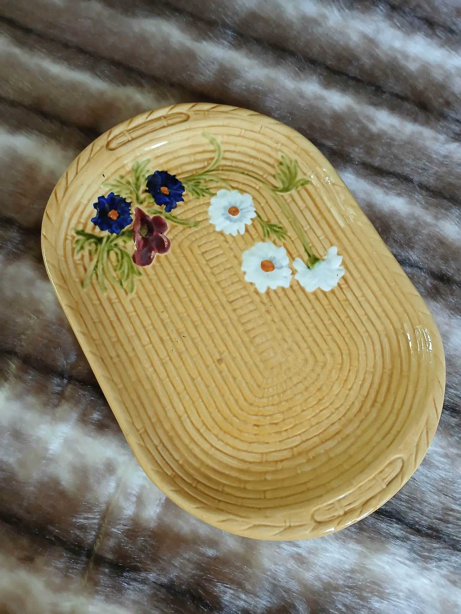 Old slipware plate