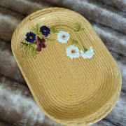 Old slipware plate