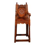 High Chair for Children, Oak from the 17th Century