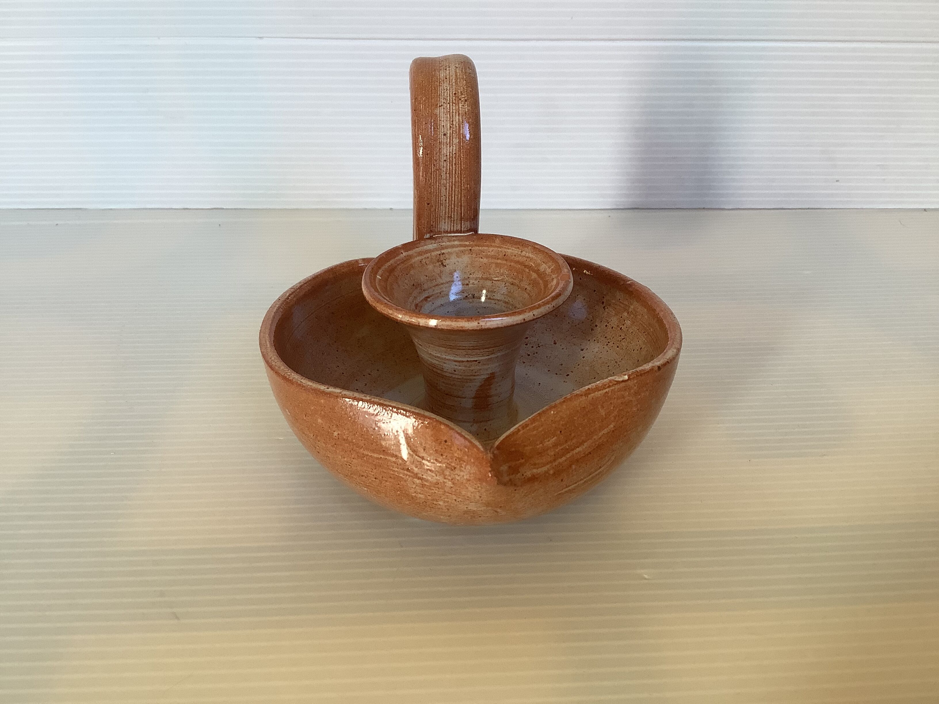 Ceramic candlestick