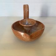 Ceramic candlestick