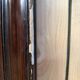 Miroir en bois style Palissandre miroir mercure.