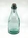 Large "Mercur" glass bottle with ceramic stopper • 2L • 1930