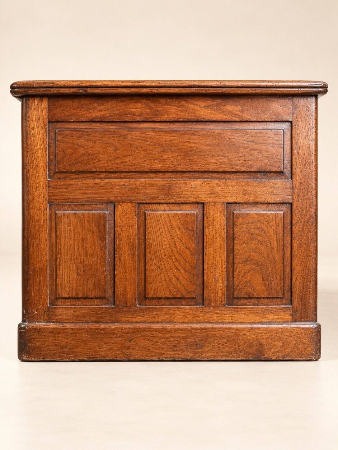 Minister's desk with drawers – Napoleonic III period – Solid walnut