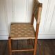 Chair made of wood and rope