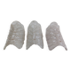 Lot de 3 Appliques en verre de Murano " Tuiles "