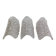 Lot de 3 Appliques en verre de Murano " Tuiles "