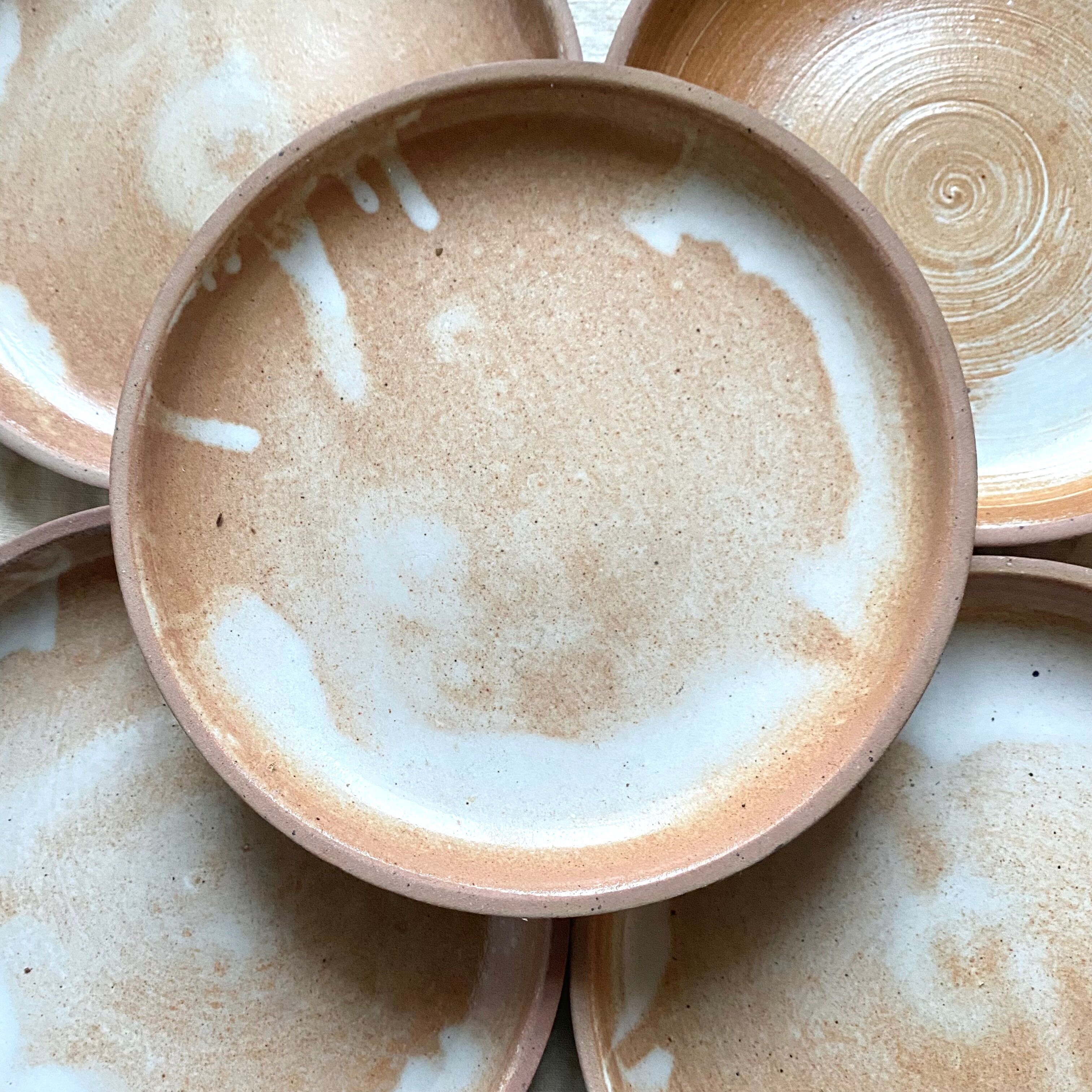 Vintage stoneware plates