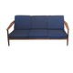 Arne Vodder for France and Sohn FD 164 3-seater sofa, Denmark 1960s
