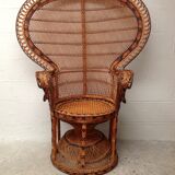 Armchair Emmanuelle rattan Kok House 1970