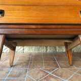 Vintage 60s chest of drawers has 4 drawers edited by Henri Couture