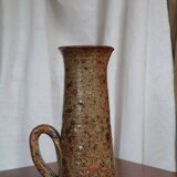 Pitcher in chamotte stoneware