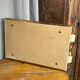 Art Deco tray in bakelite and gilded metal