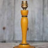 Wood lamp, vintage wooden lamp base, table lamp, living room lamp, lamp