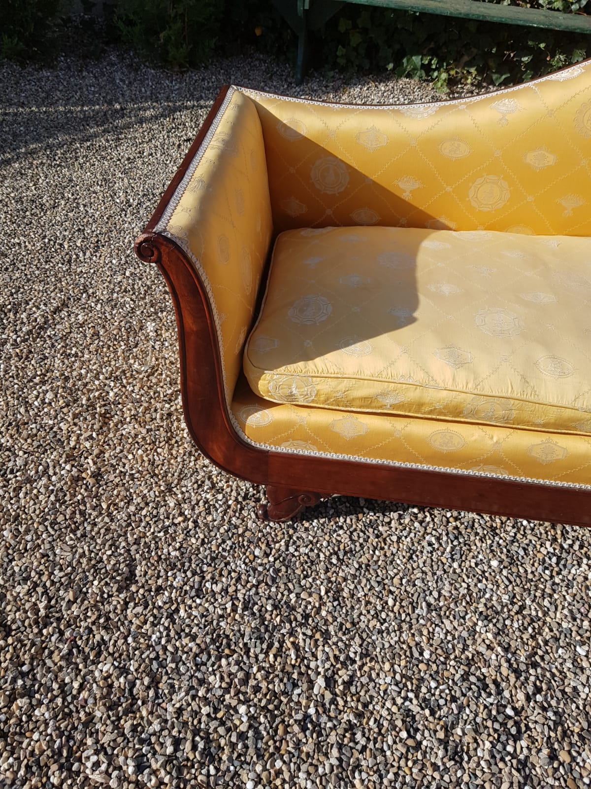 Restoration period recamier daybed