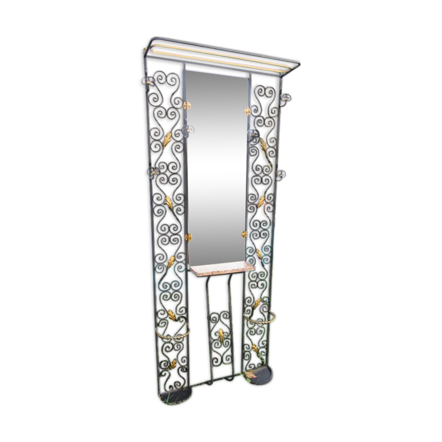 Mirror coat holder