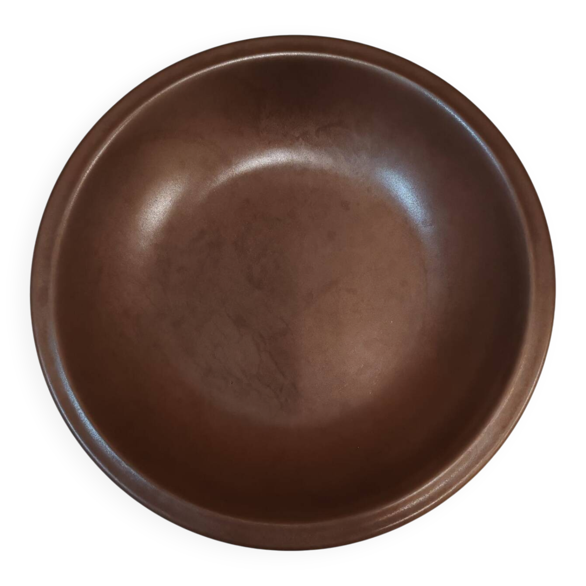 Stoneware soup plate