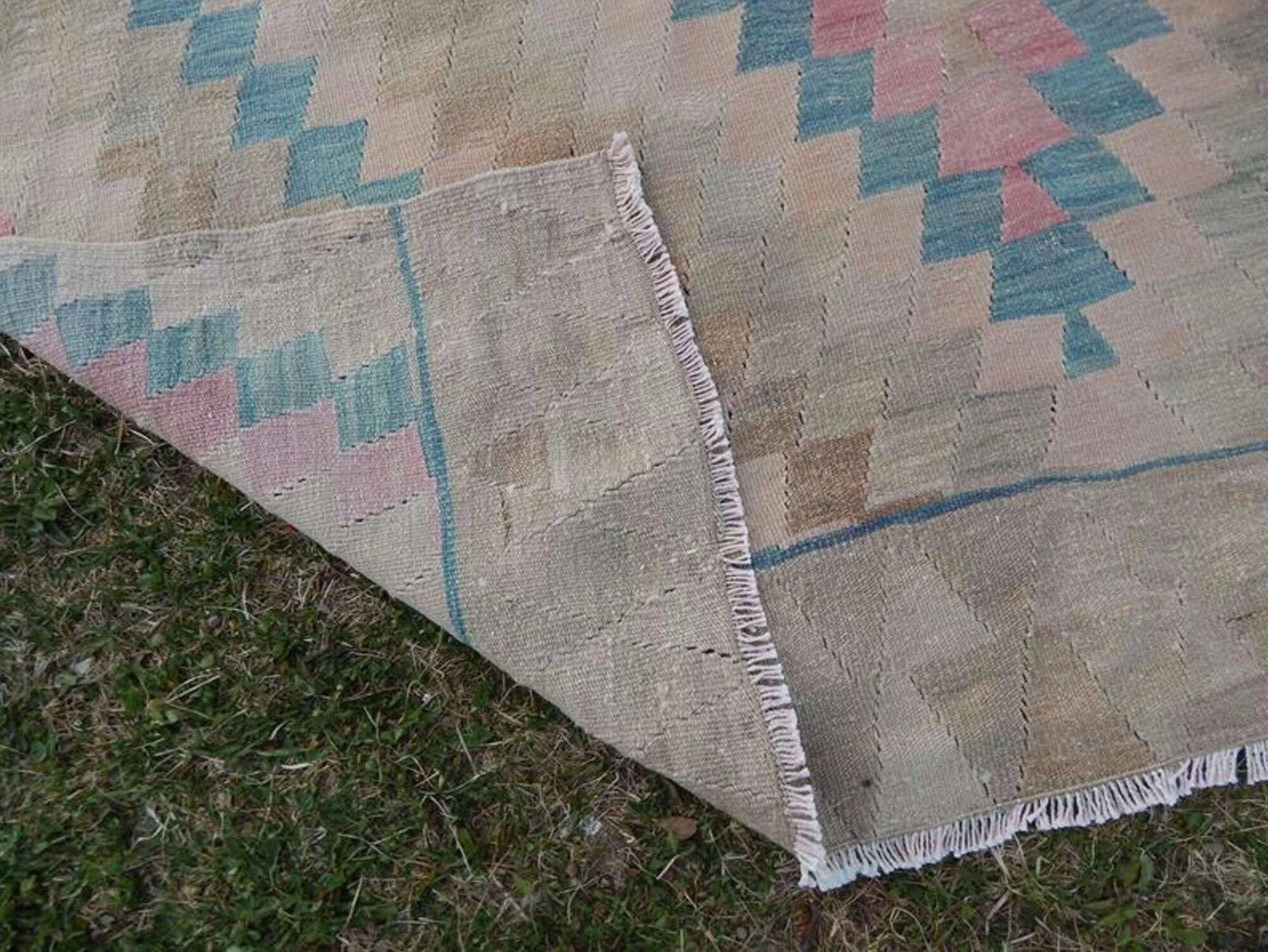 Tapis de couloir turc vintage 144x337 cm