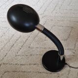 Gamma lux italy black and chrome articulated desk lamp 1970