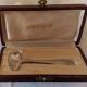 Silver metal Ercuis baby spoon
