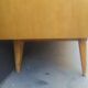 Vintage sideboard 1950 oak foot compass