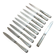Set of 11 French Art Deco silver plated knives