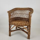Wicker children's chair
