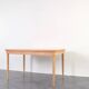 Mid-Century Danish Oak Extendable Dining Table, 1960s.