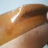 Saladier en terre cuite émaillée