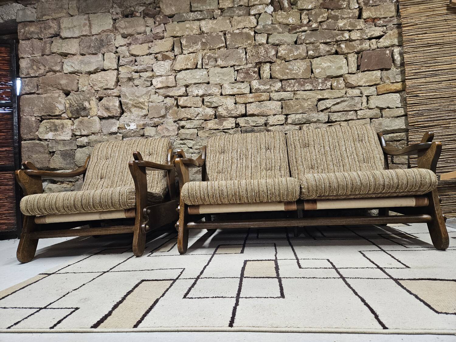 Vintage 1970s Brutalist Ensemble