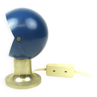 Superbe lampe de bureau bleu pac man pac man mid century moon