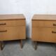 Pair of bedside tables, 1960s