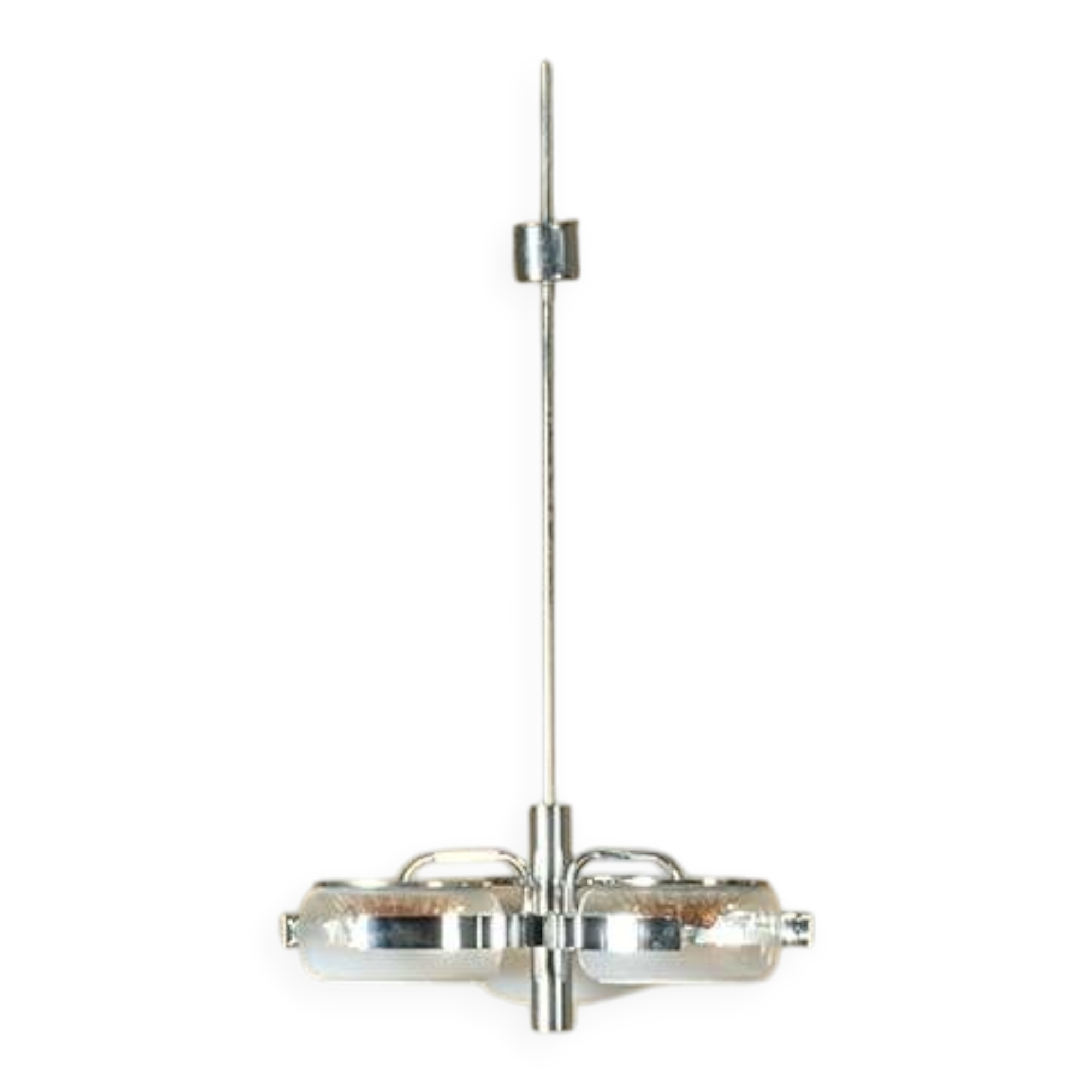 Mid-century 3-arm ceiling lamp, Italy, 1970s