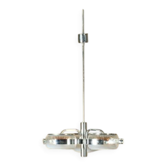 Mid-century 3-arm ceiling lamp, Italy, 1970s