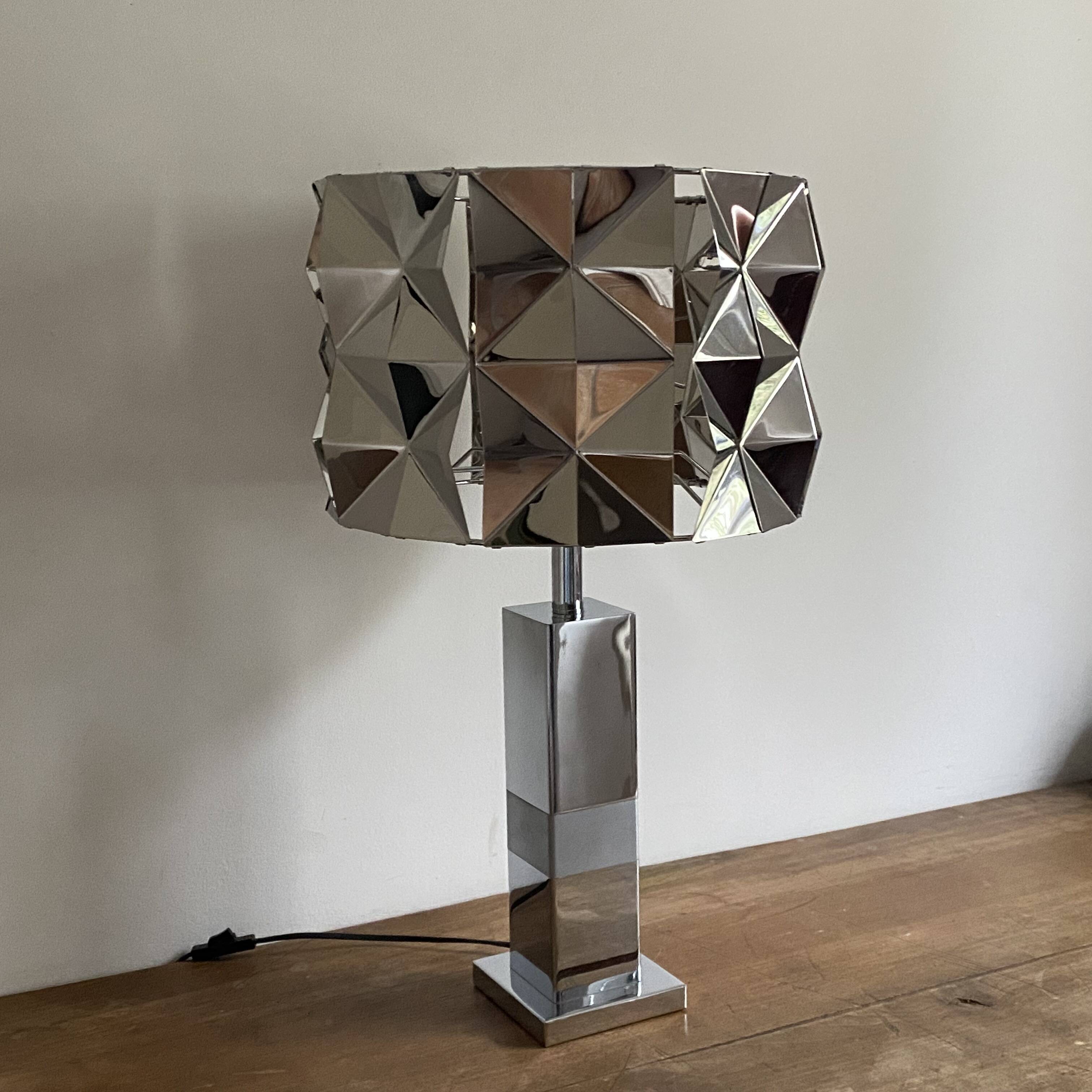 Vintage lamp. 1970. space age.