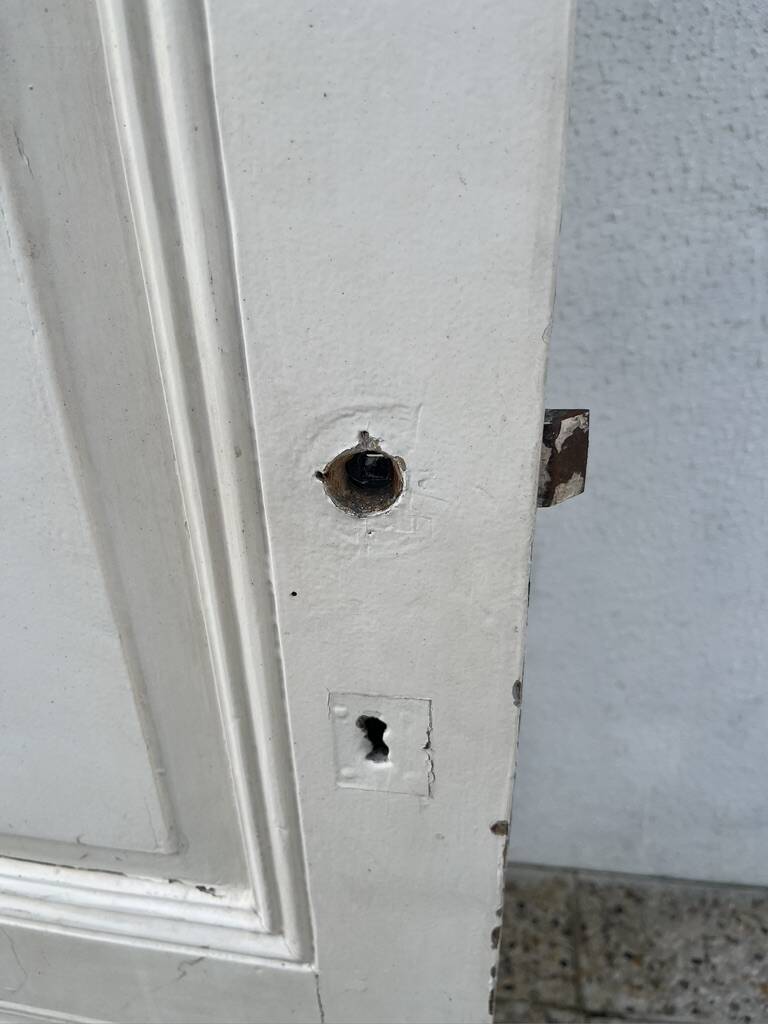 Set of 3 solid wood doors