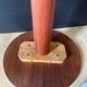 Wooden pedestal table