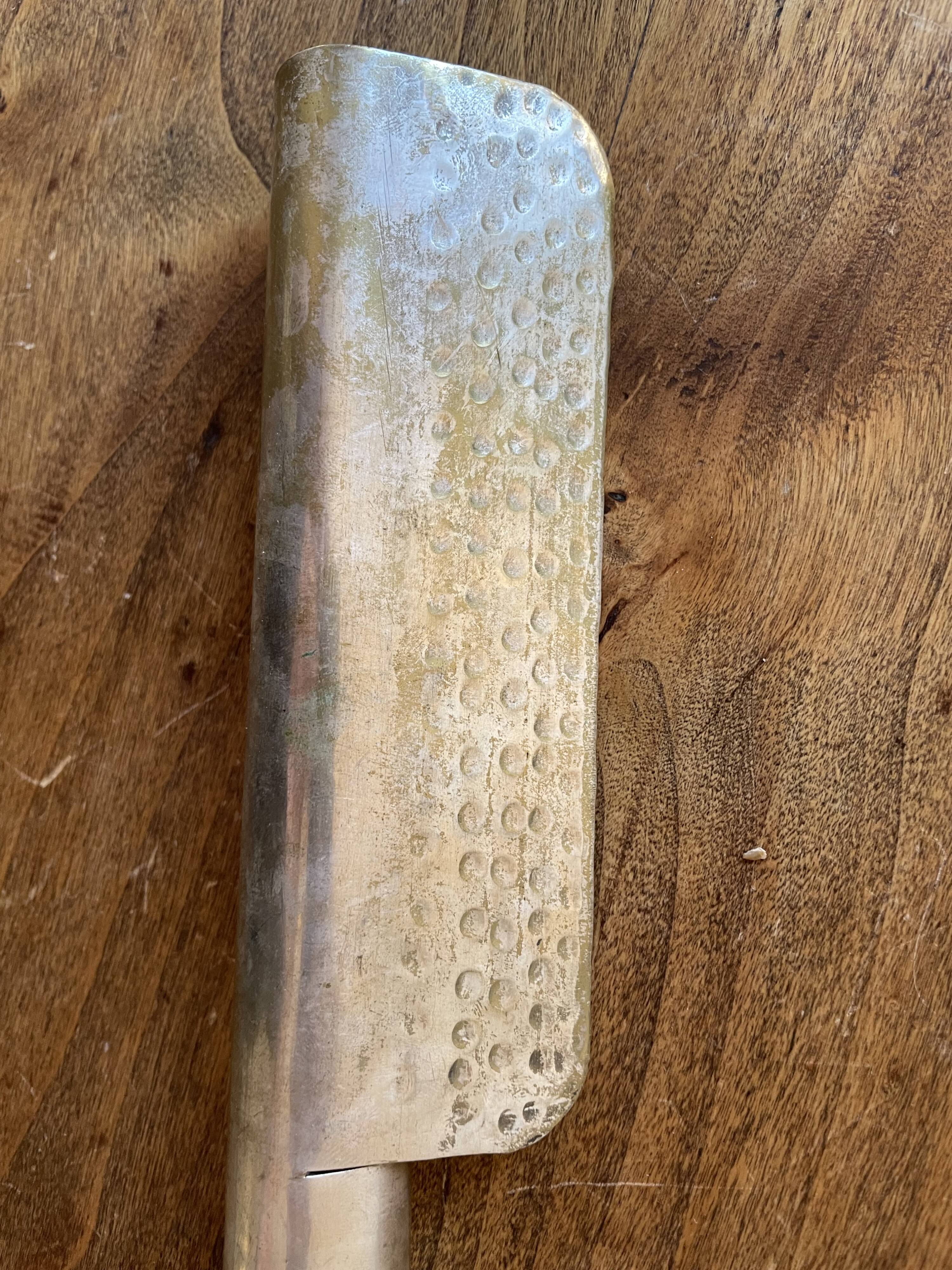 Metal crumb catcher - vintage old